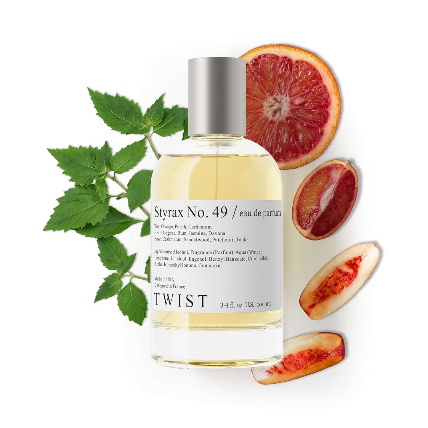 Twist Styrax No. 49 Eau De Parfum - Long Lasting Unisex Fragrance