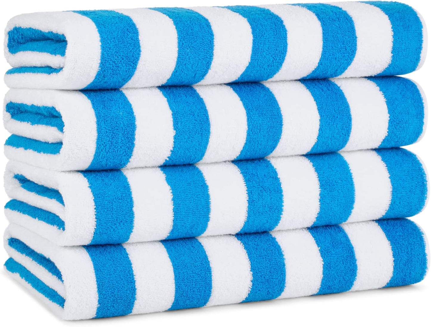 California Cabana Stripe Beach Towel Set - Large Quick Dry