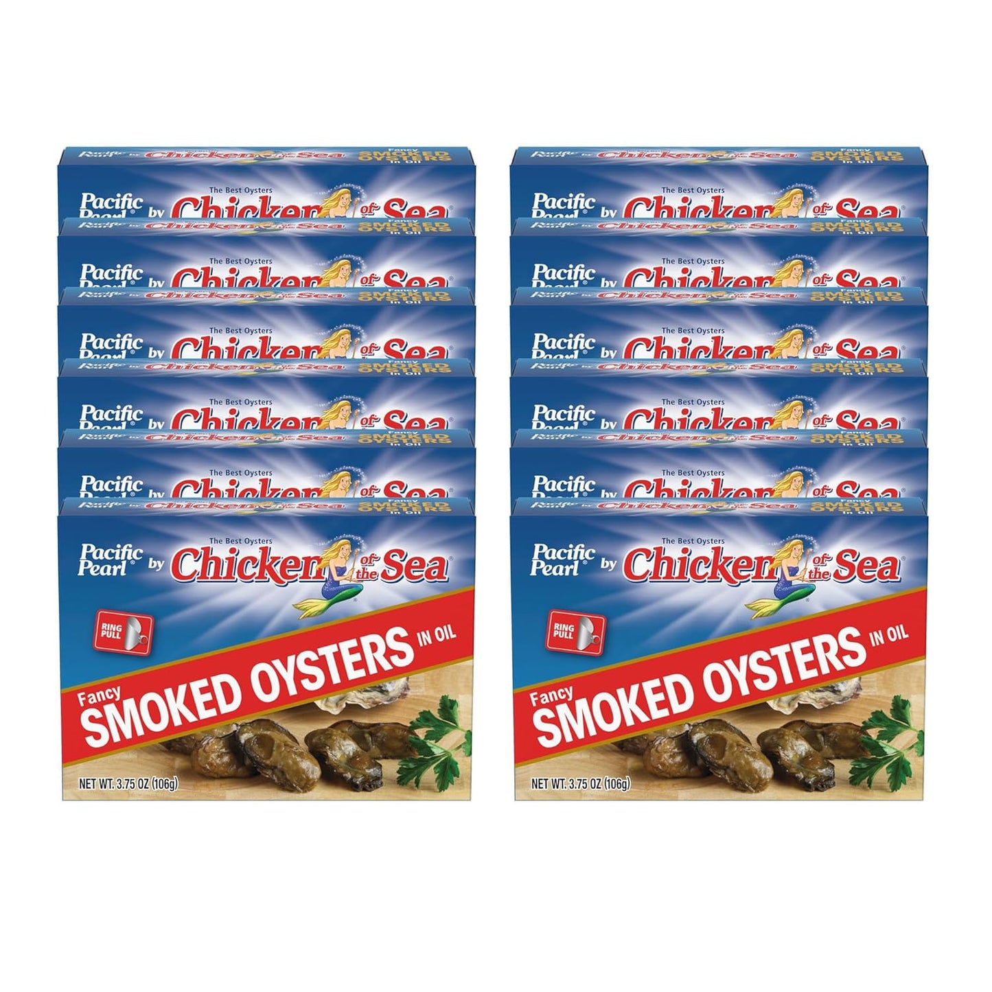 Pacific Pearl Fancy Smoked Oysters in Oil - Delicious Snack Option