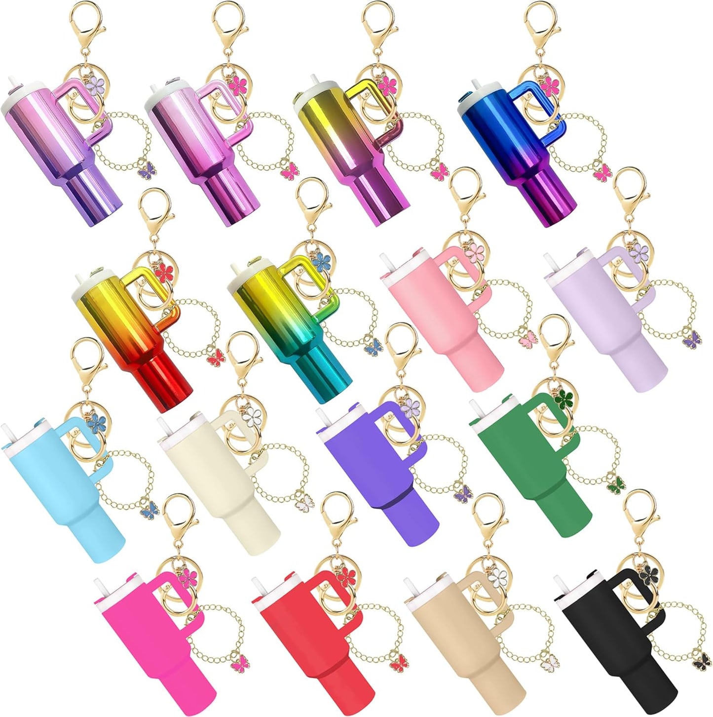 Mini Tumbler Keychain Charm for Stanley Cup - Cute & Functional