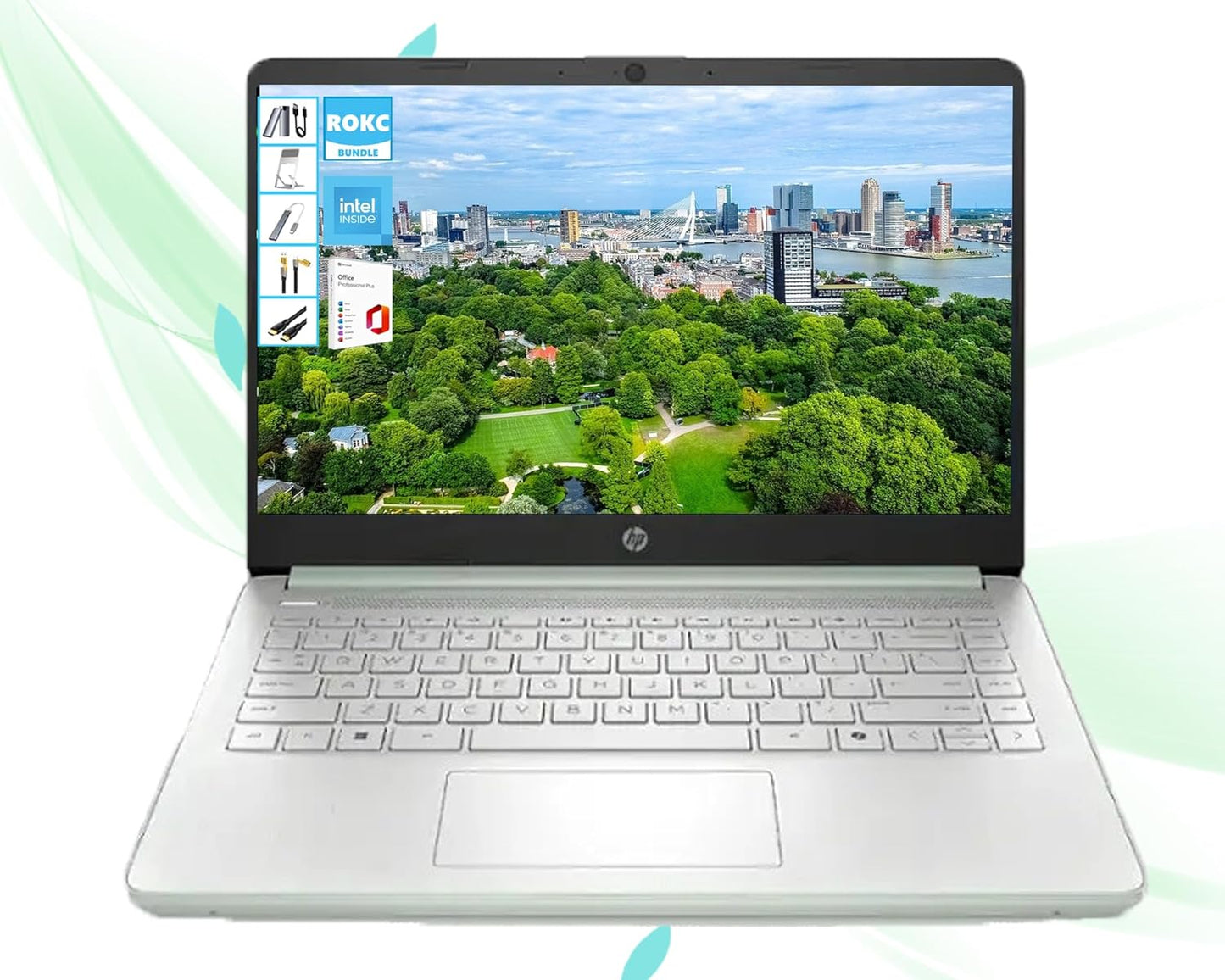 HP 14 HD Laptop with 8GB RAM and 1TB Cloud Storage Bundle