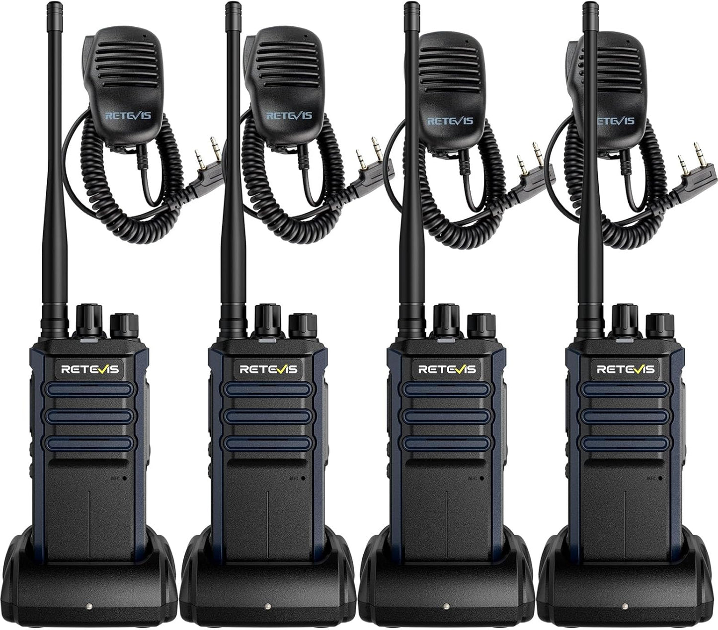 Retevis RT86A Walkie Talkies Long Range for Construction Use