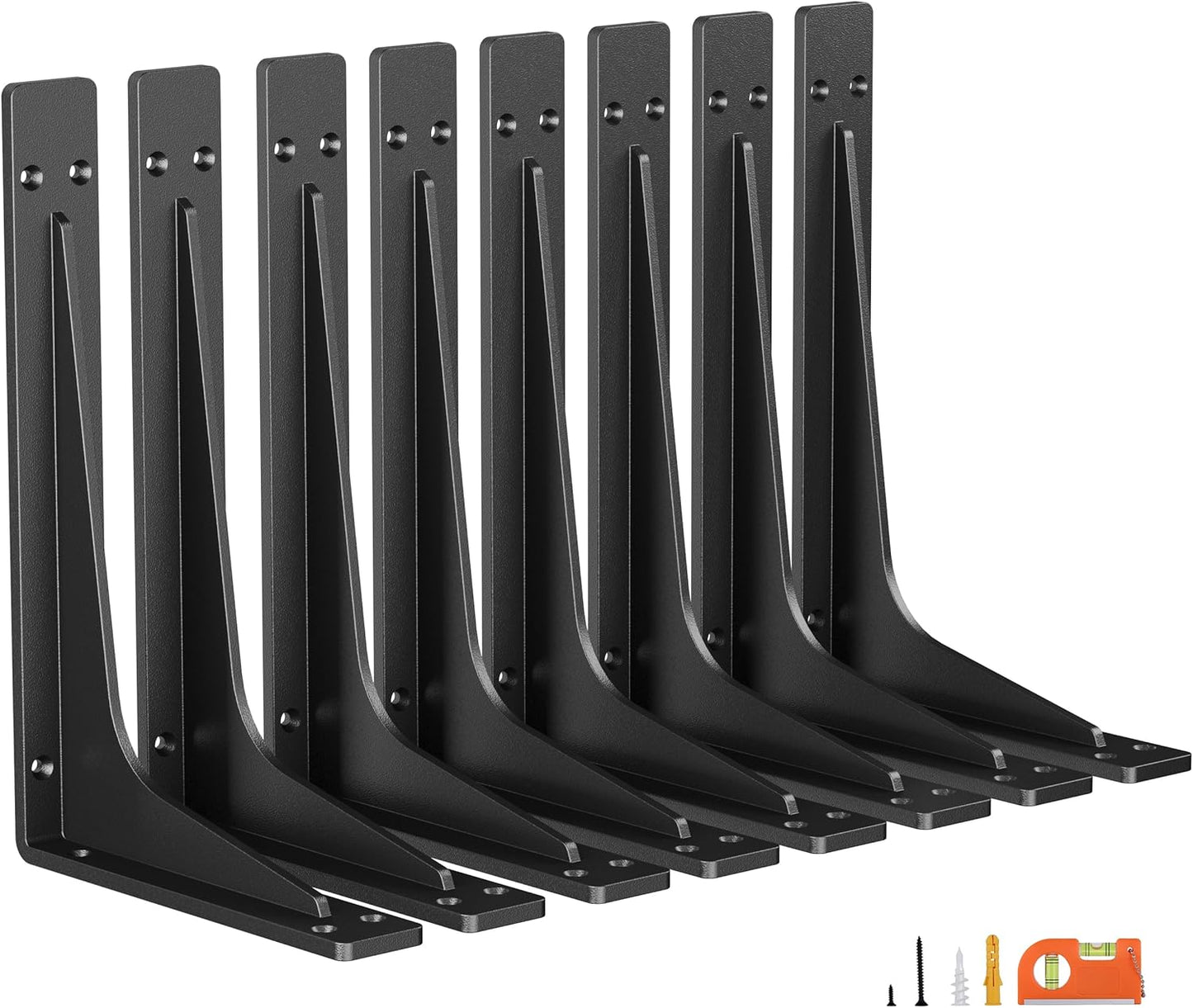 6 Inch Heavy Duty Shelf Brackets for Strong Support and Storage