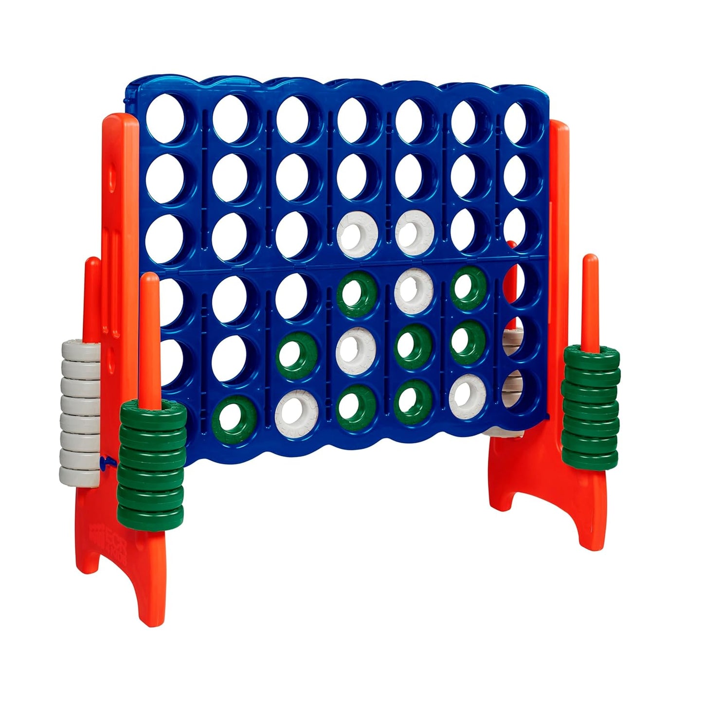 ECR4Kids Jumbo 4-to-Score Giant Game for Outdoor Fun
