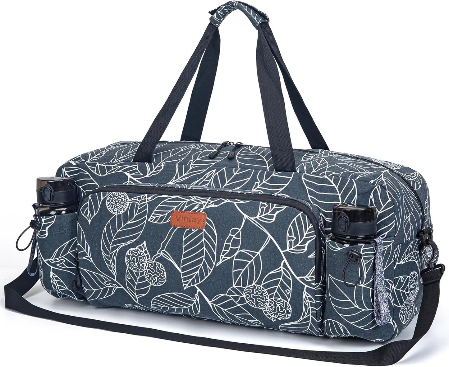 Vintay Gym Bag with Wet Pocket & Water Bottle Holder