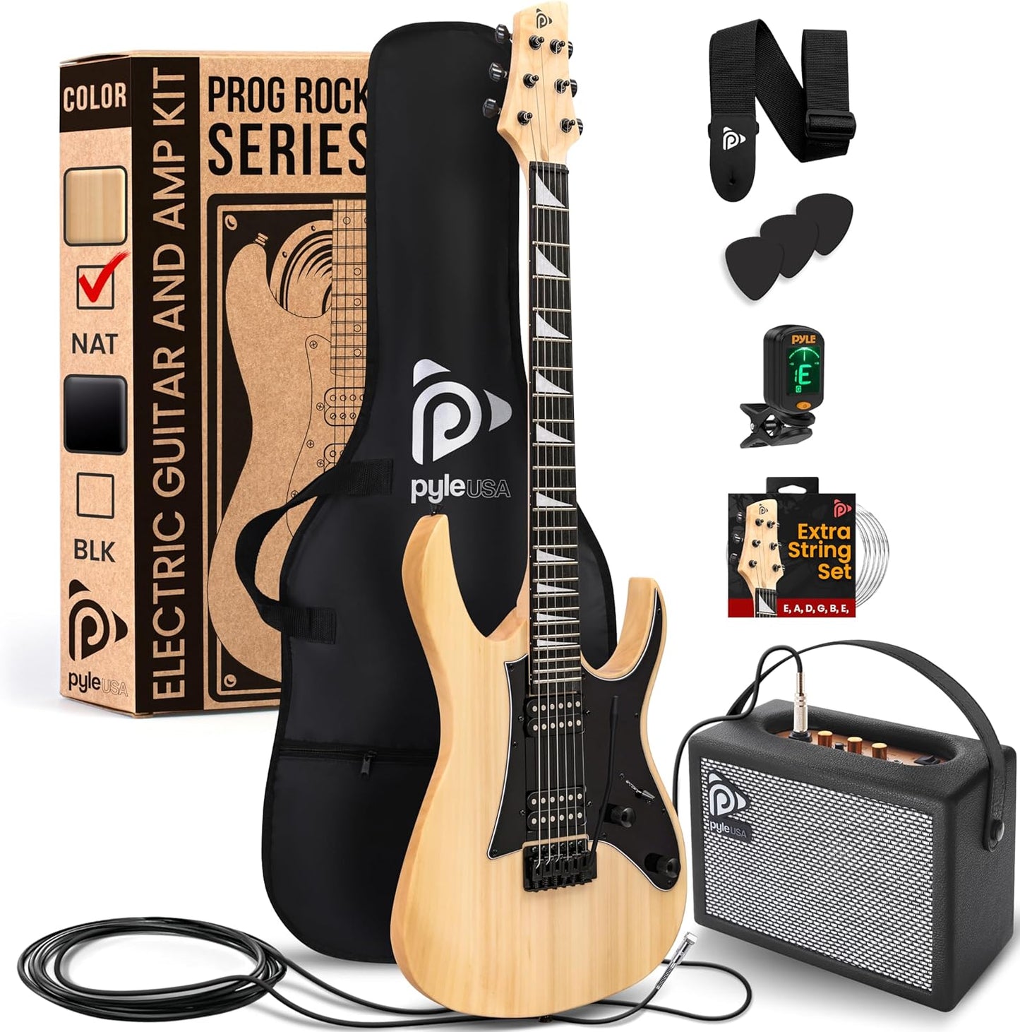 Pyle Prog Rock EG Series Electric Guitar with Amp Kit Review