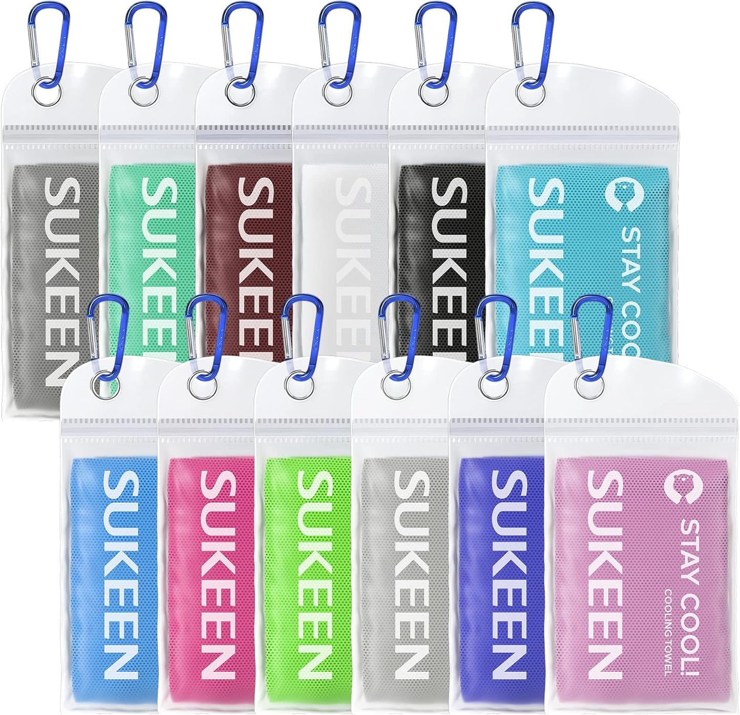 Sukeen Cooling Towel for Instant Evaporative Cooling Needs
