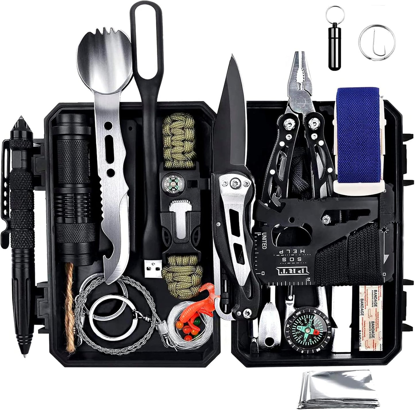 ANTARCTICA 60-in-1 Emergency Survival Kit - Ultimate Outdoor Gear