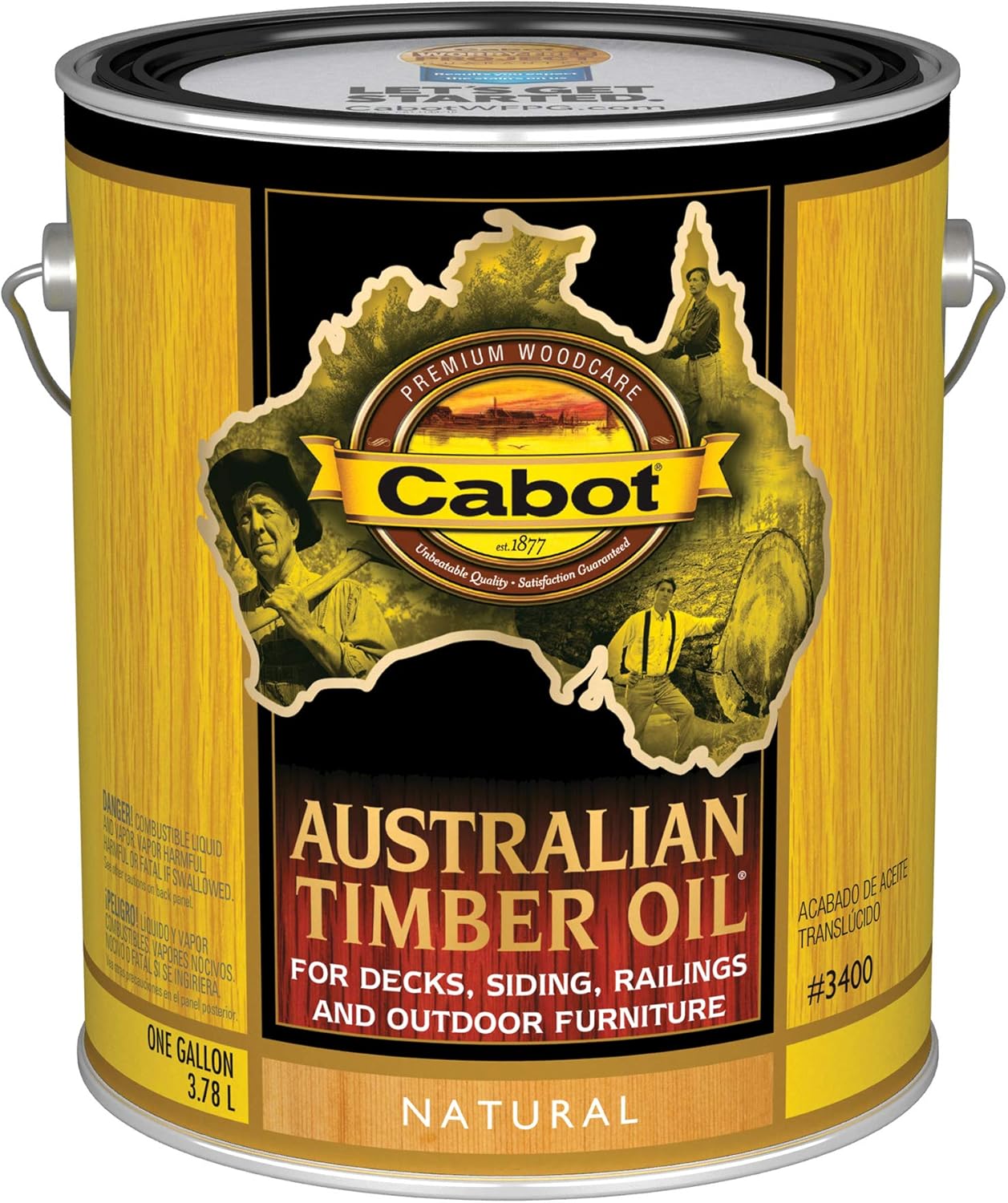 Cabot Australian Timber Oil Wood Stain for Ultimate Protection