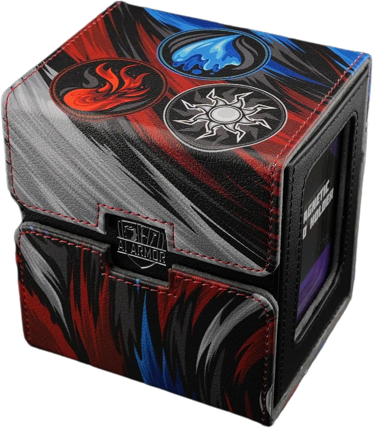 Ai Armor MTG Commander Custom Art Deck Box for Card Storage
