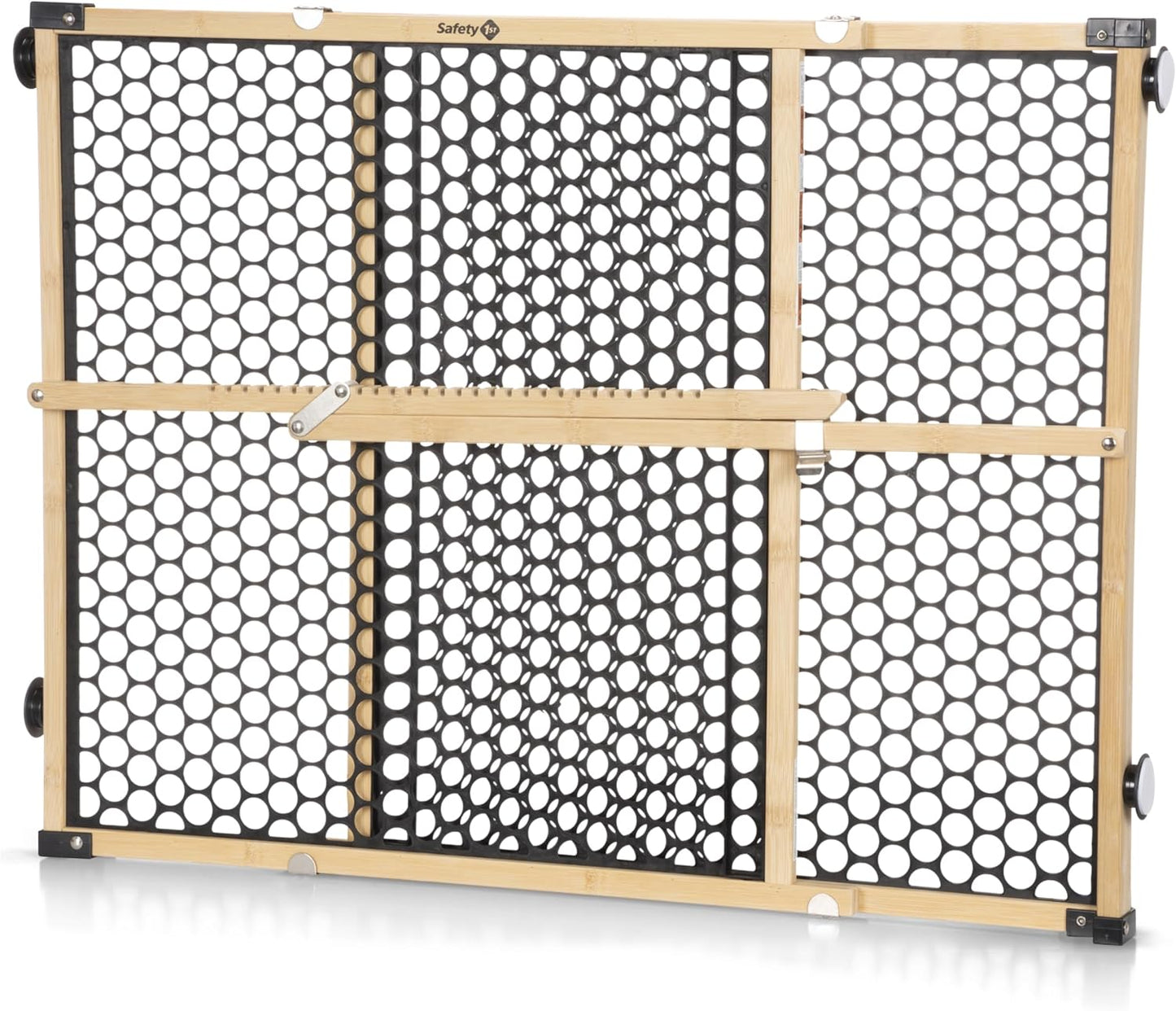 Eco-Friendly Bamboo Baby Gate - Drill-Free & Stylish Solution