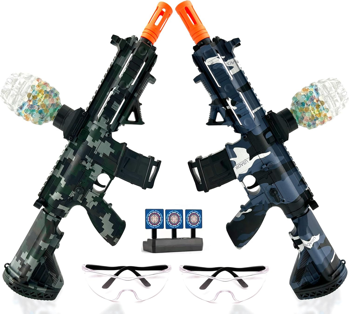 Electric Gel Ball Blaster Toy Gun Set for Team Games Ages 14