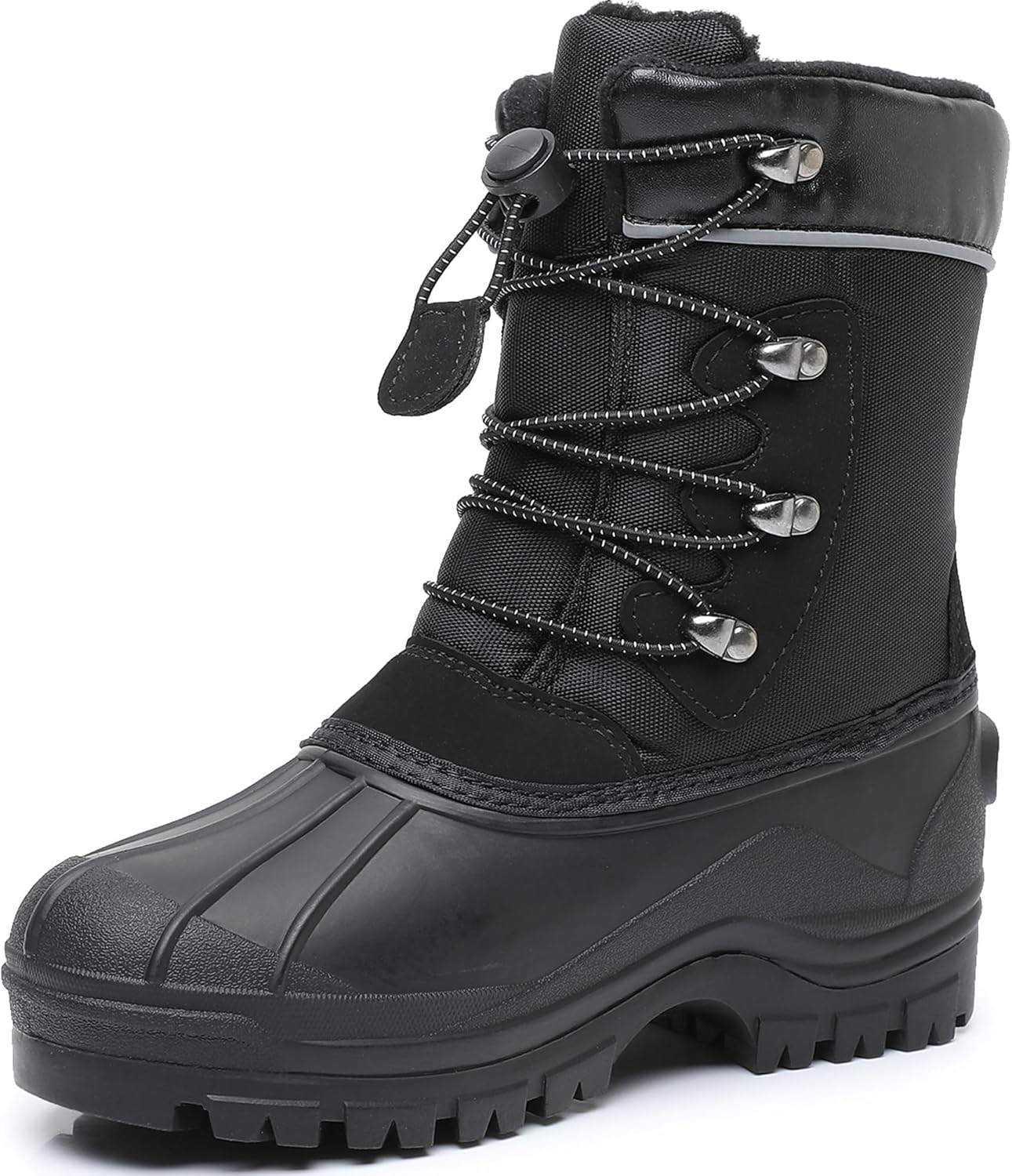 Felabo Kids Snow Boots with Warm Lining & Anti-Slip Sole