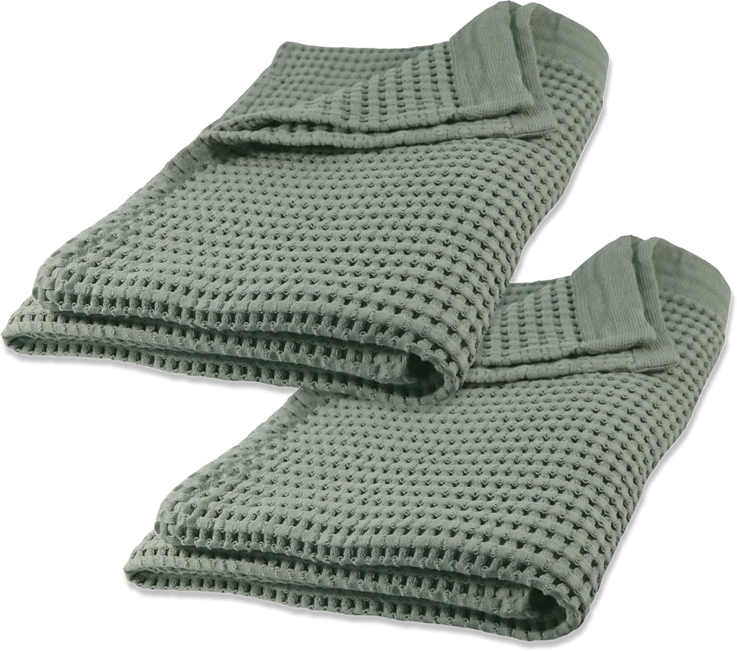 GILDEN TREE Waffle Bath Sheet Quick Dry Towel Set for Luxury