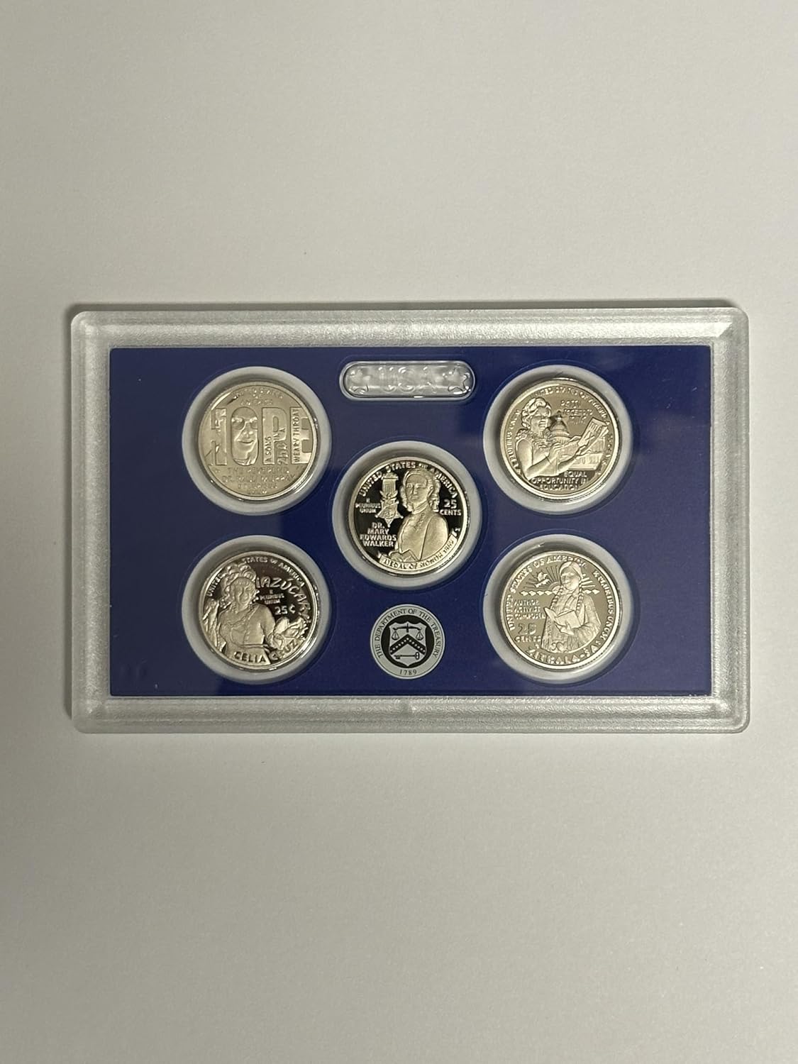 2024 S CLAD PROOF QUARTER 5 COIN SET - US Mint Quality Coins