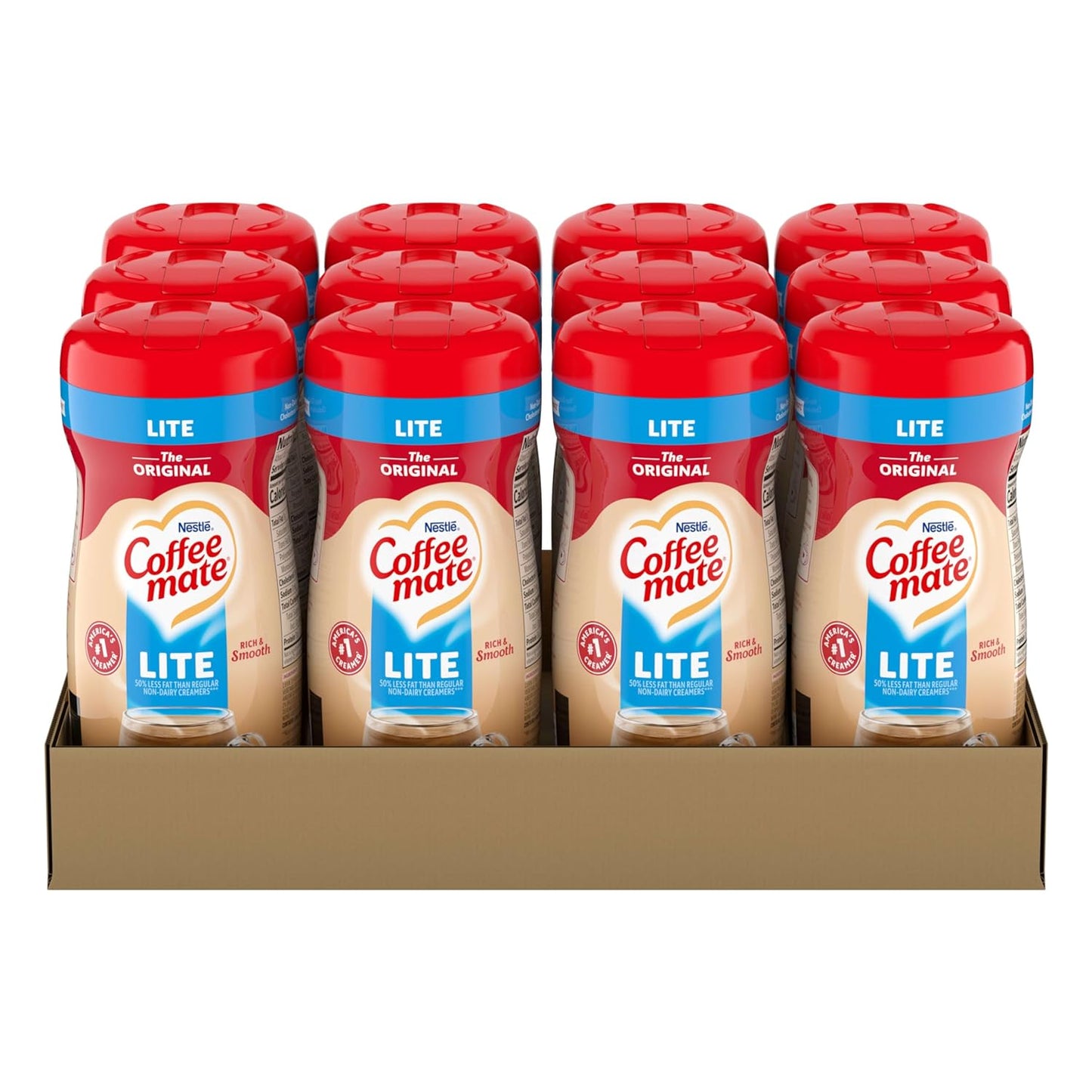 Non-Dairy Original Lite Coffee Creamer 11 oz - Pack of 12