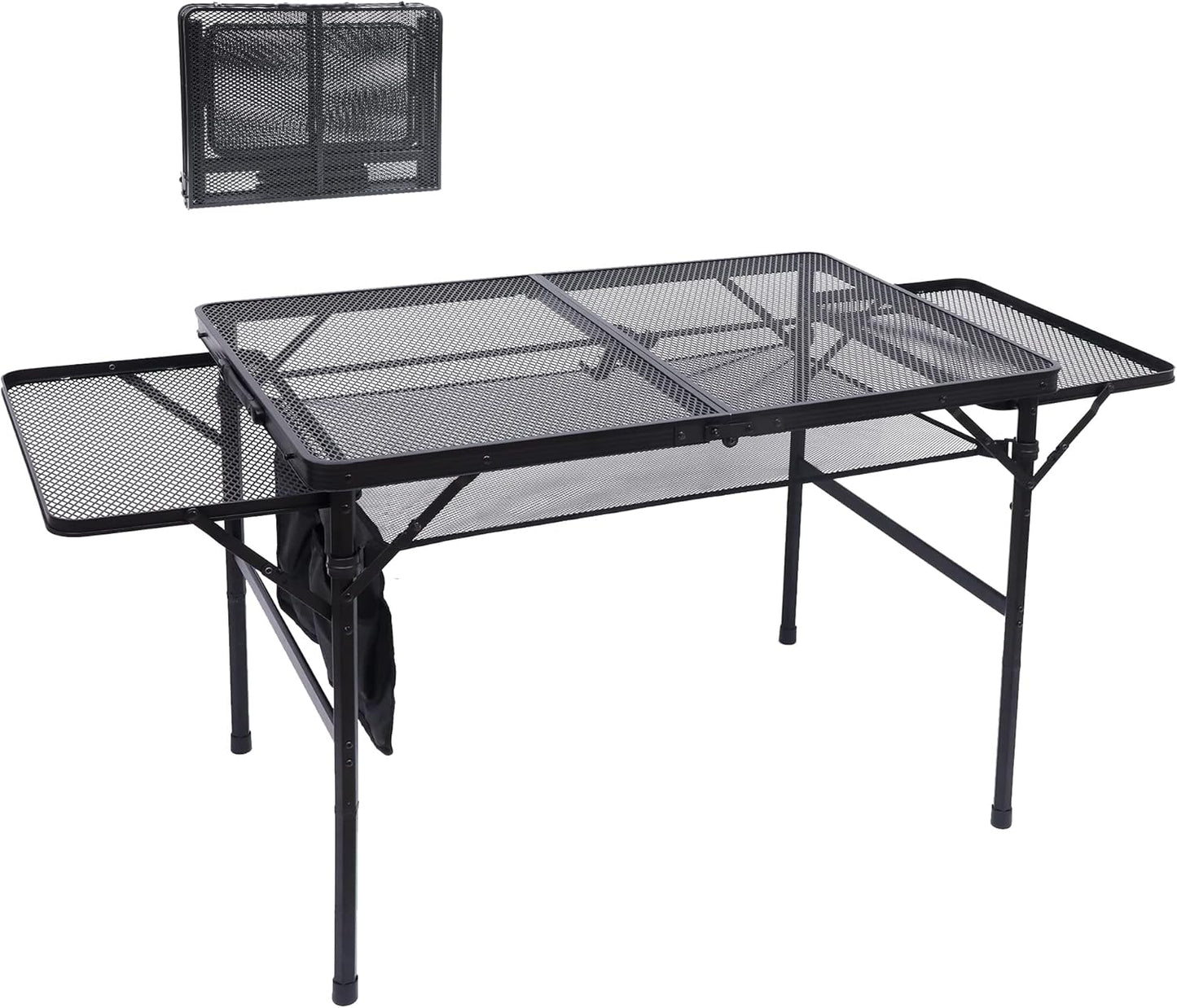 Nice C Folding Grill Table for Camping and Tailgating Fun