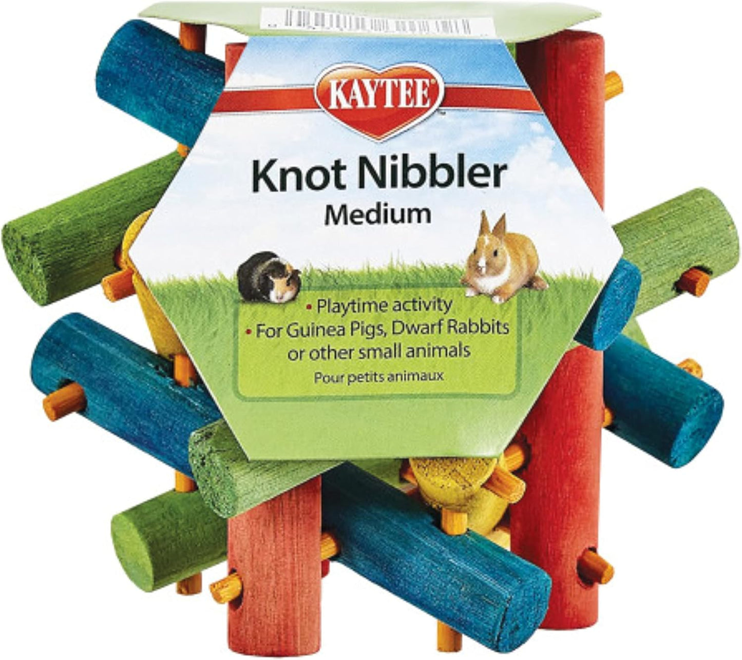 Kaytee Chew Toy for Small Animals - Knot Nibbler Delight