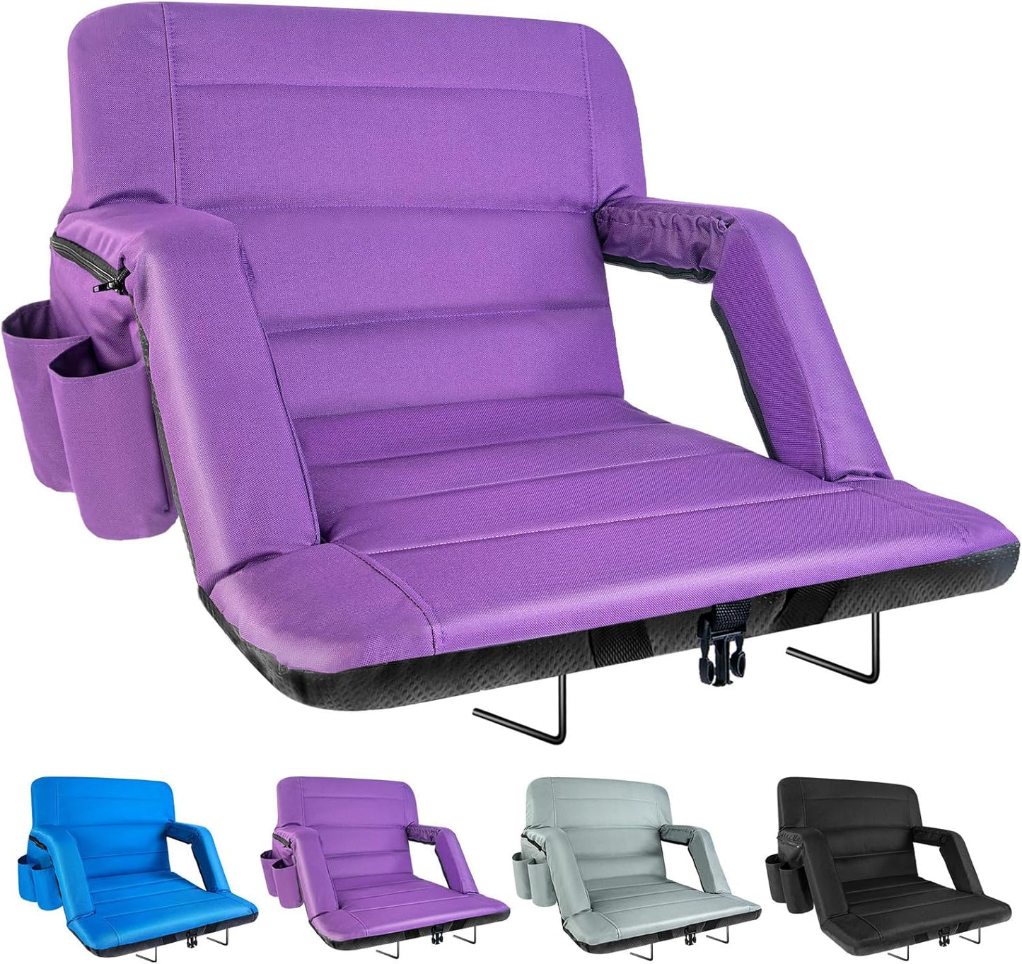 Extra Wide Stadium Seats with Back Support for Ultimate Comfort