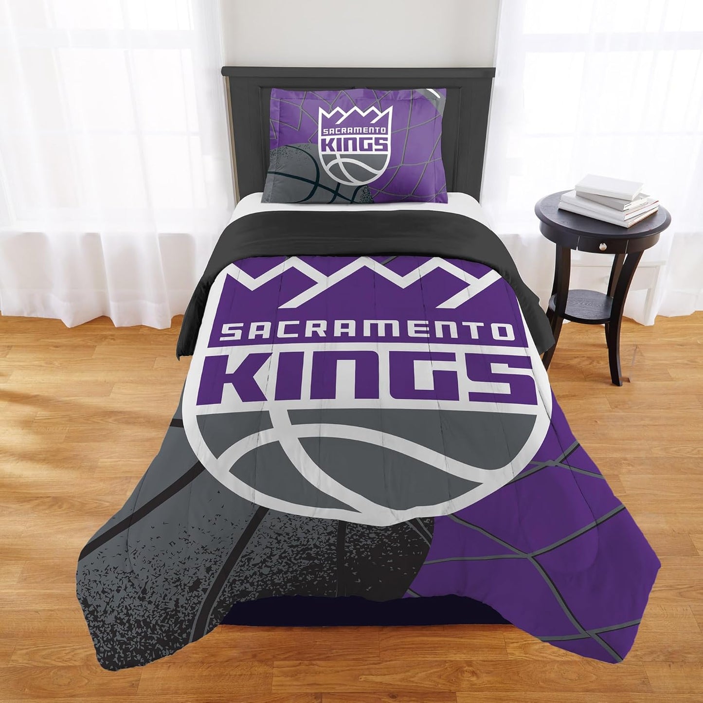 Sacramento Kings Officially Licensed NBA Comforter Set for Fans