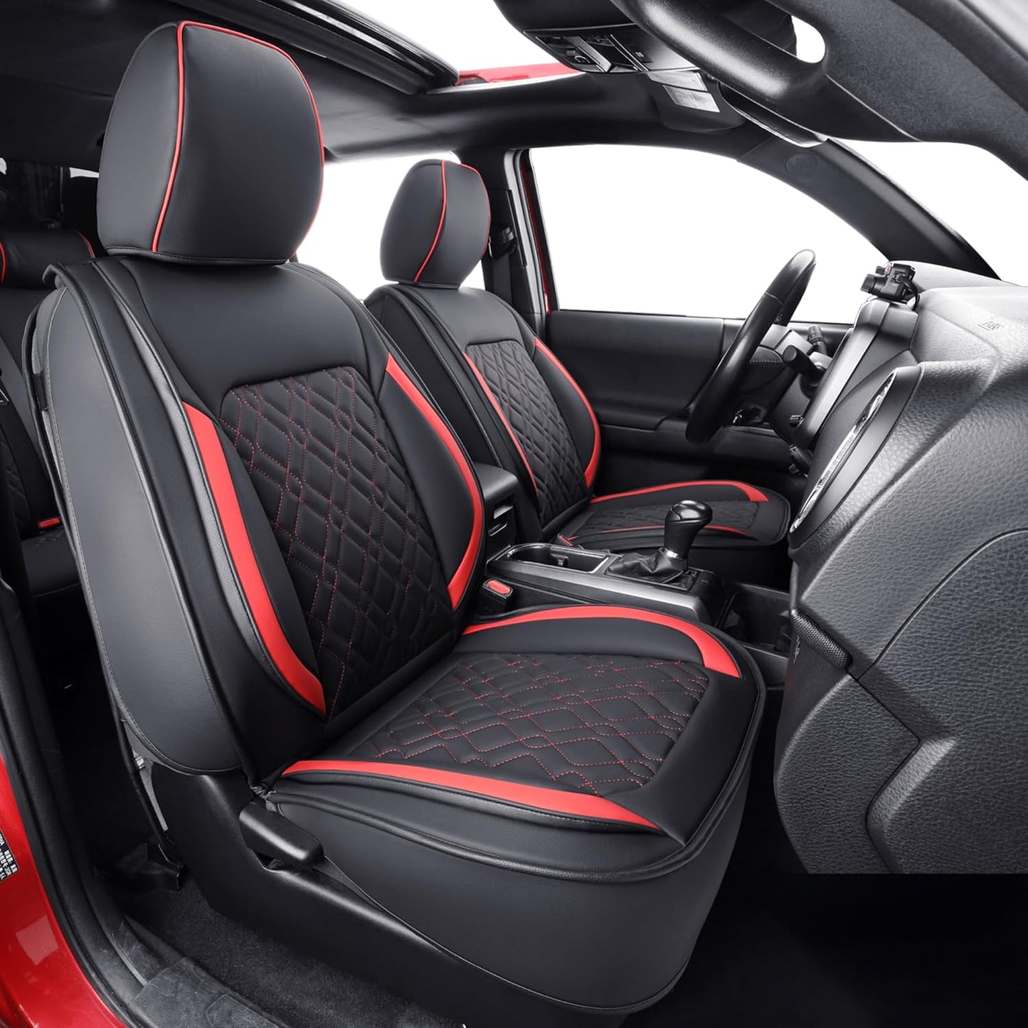 LUCKYMAN CLUB F150 Full-Set Seat Covers for 2015-2025 F150