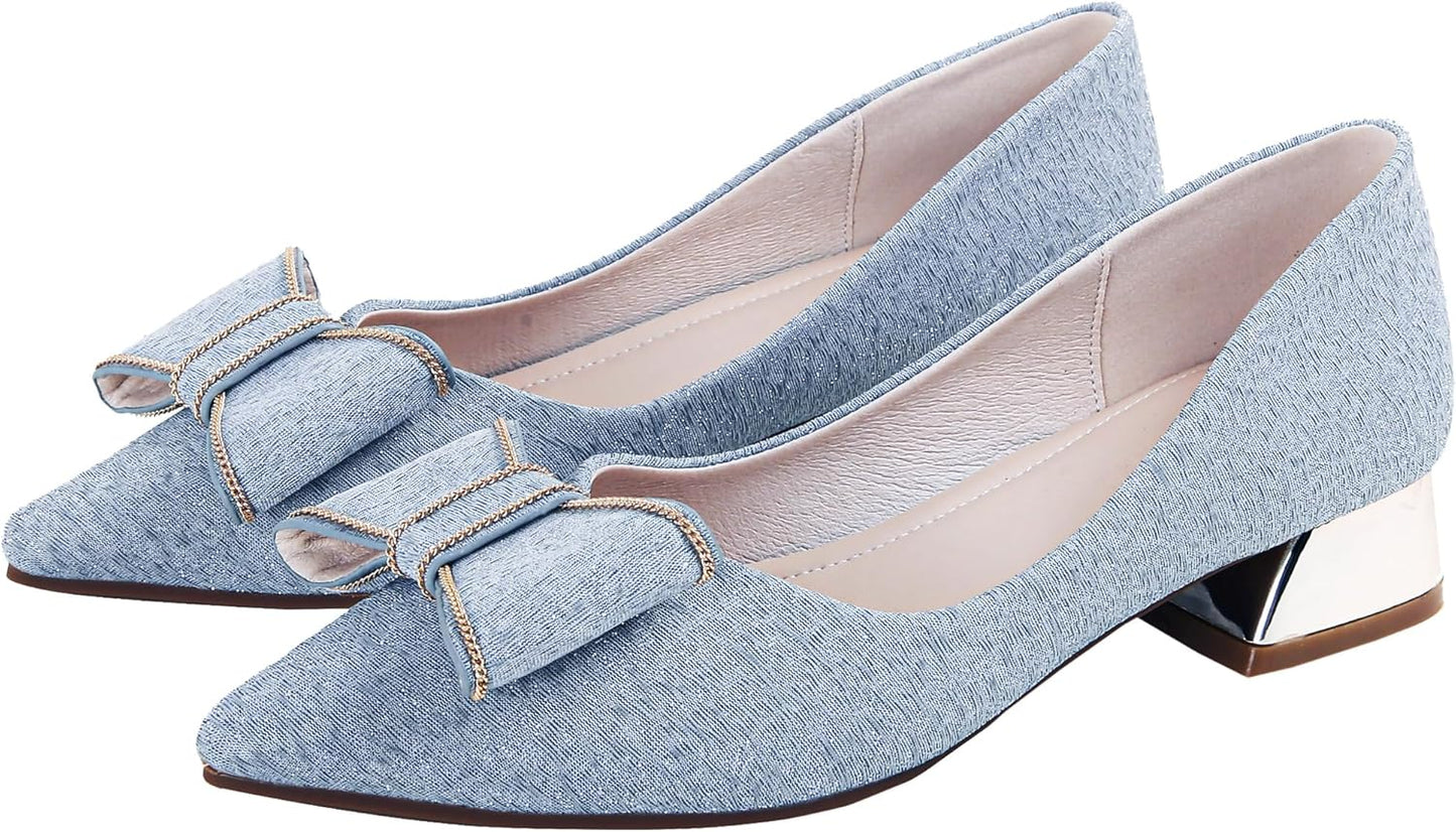 Women's Low Block Chunky Heels for Comfort and Style