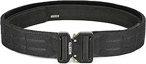 MOZETO Molle Battle Belt - Tactical Quick Release Duty Belts