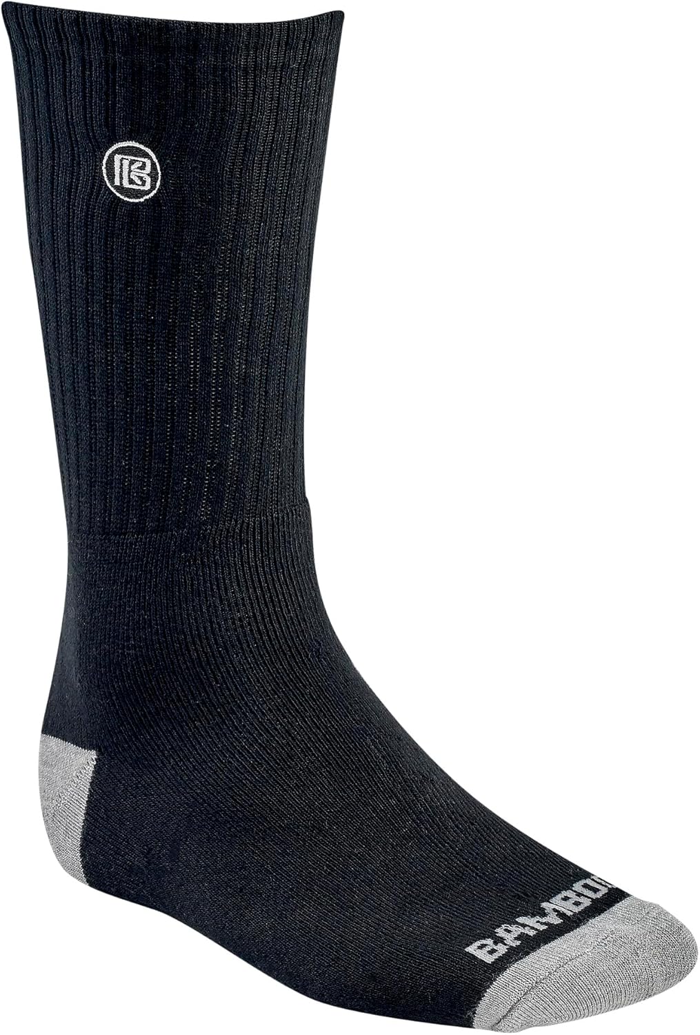 Bamboo Sports Premium Bamboo Crew Work Socks for Comfort