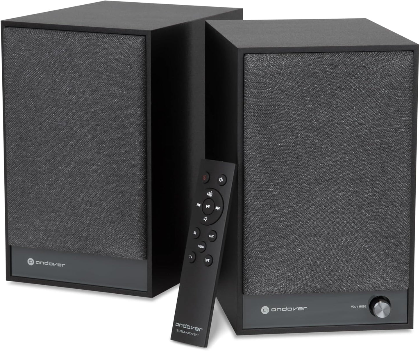 Andover Audio Premium Powered Speaker System: Bluetooth, HDMI, Subwoofer Out