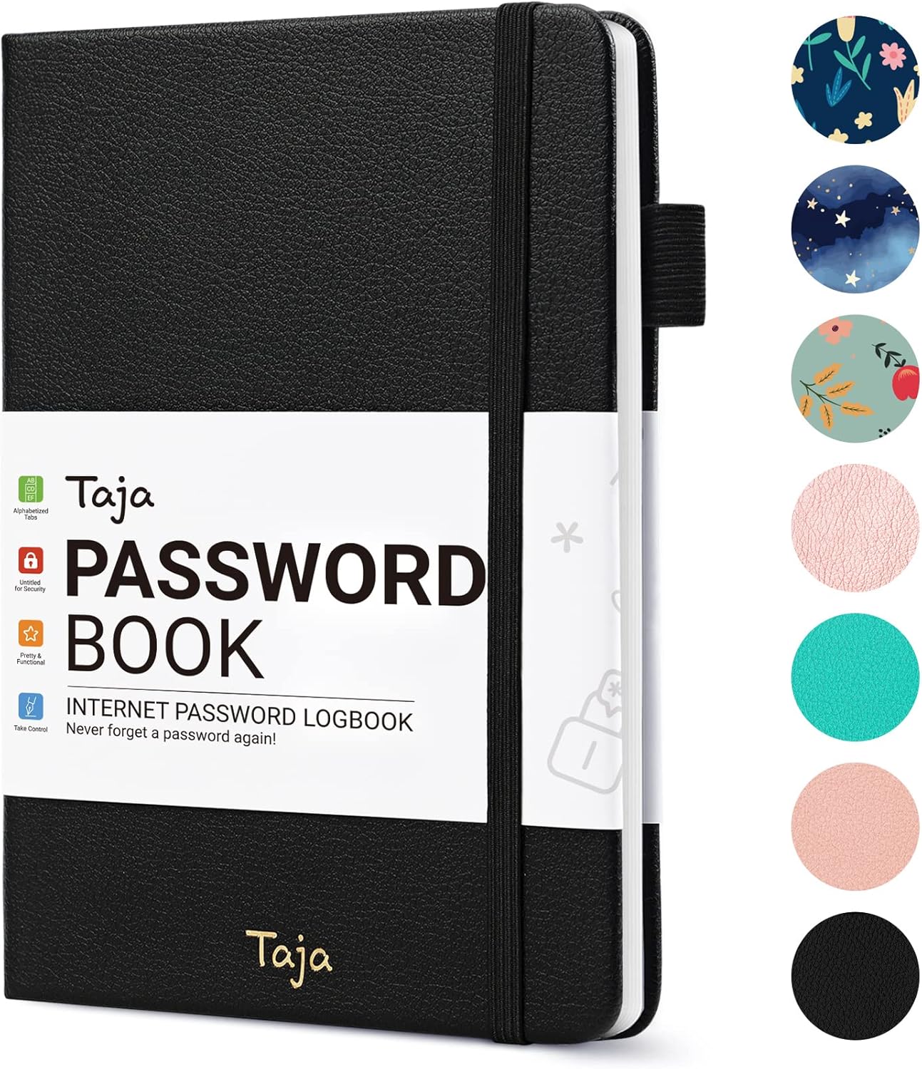 Organize Passwords Easily with Taja Book
