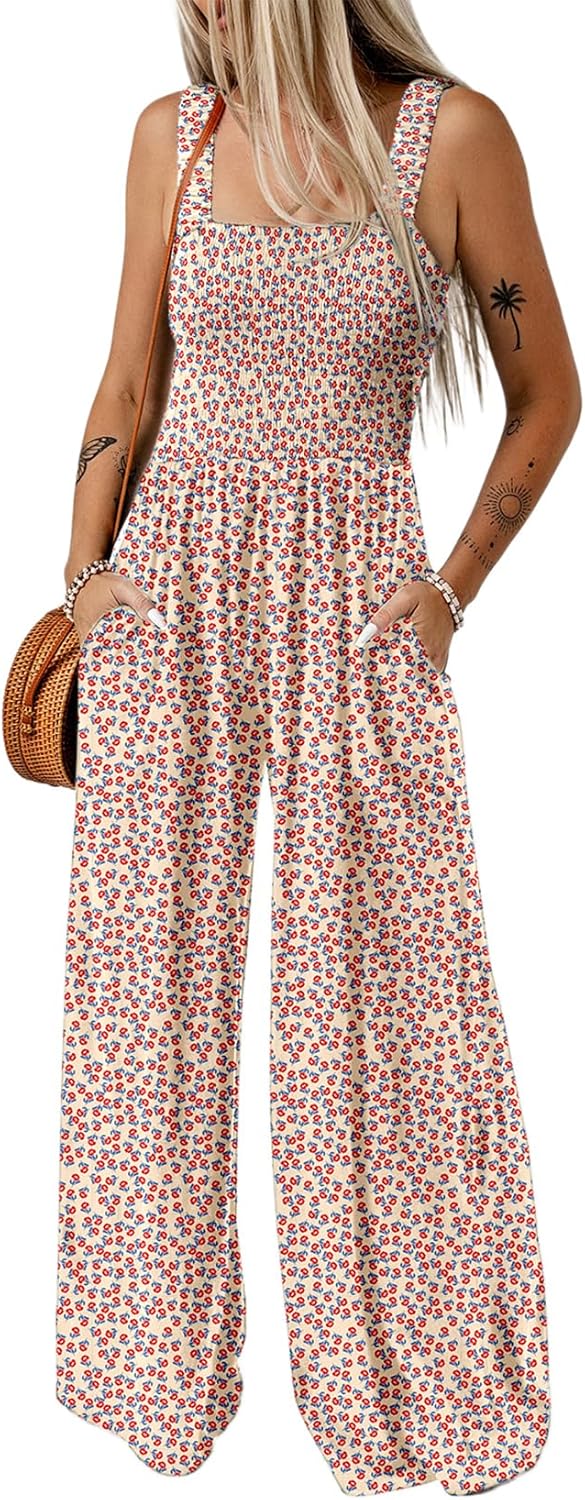 Dokotoo Women's Casual Loose Overalls for Summer Style