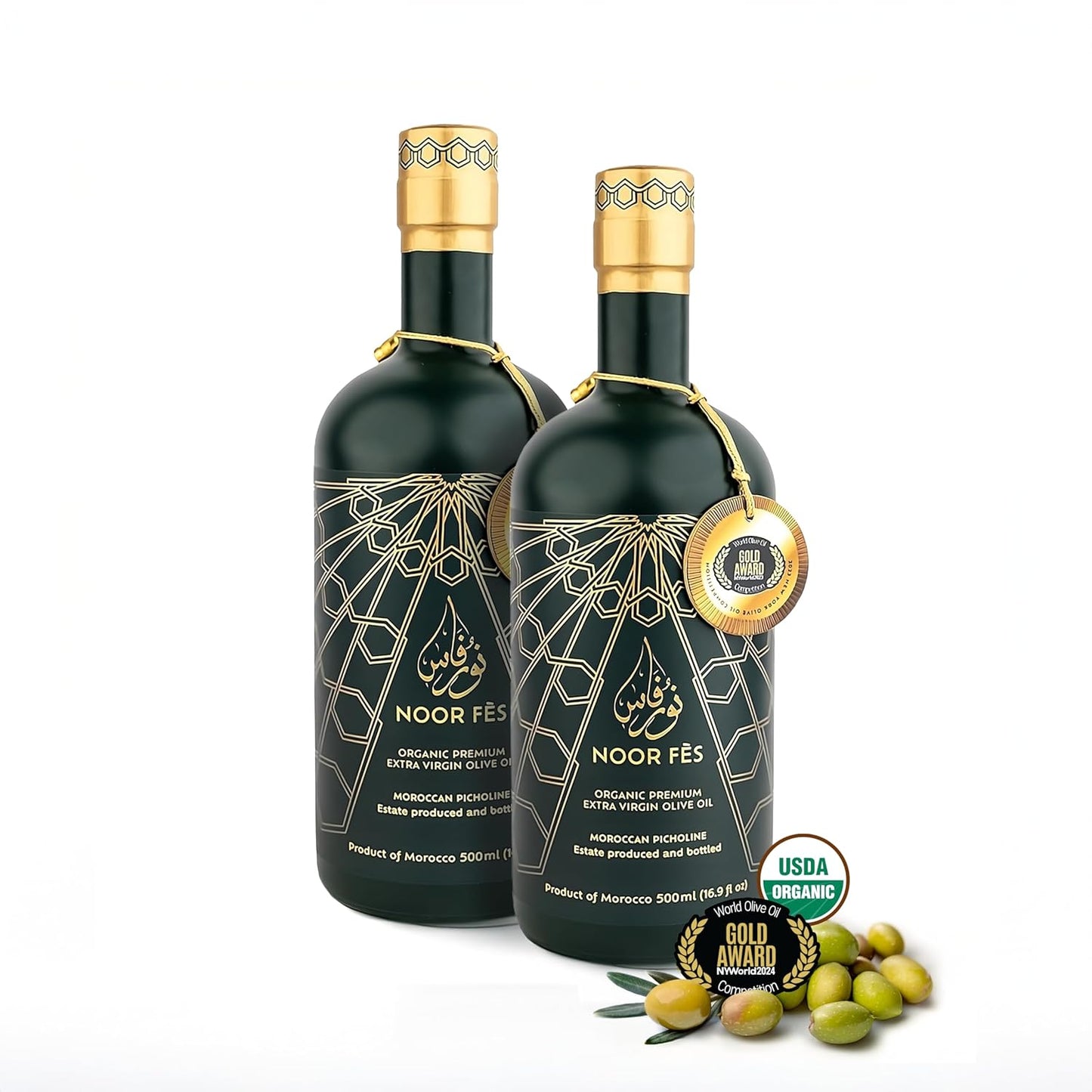 Premium Extra Virgin Olive Oil from Morocco - NOOR FES Quality