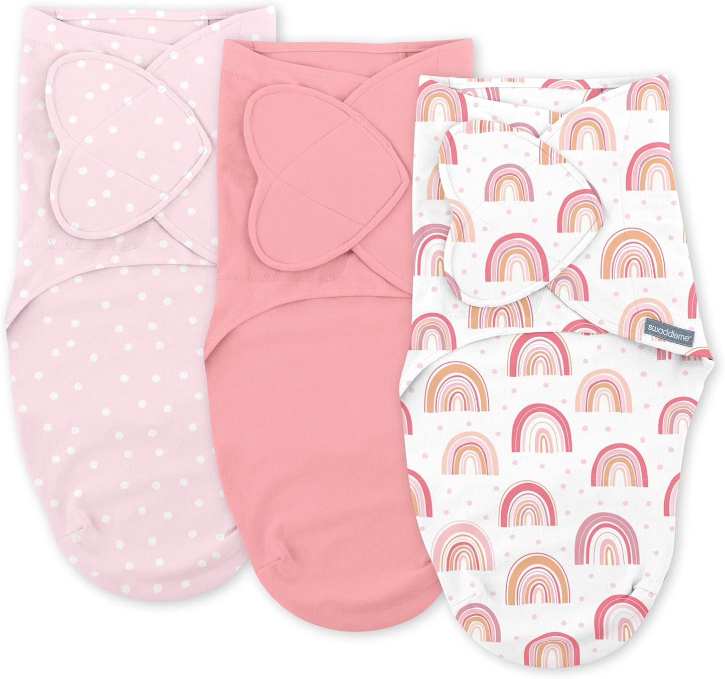 SwaddleMe Monogram Collection Baby Swaddle for Improved Sleep