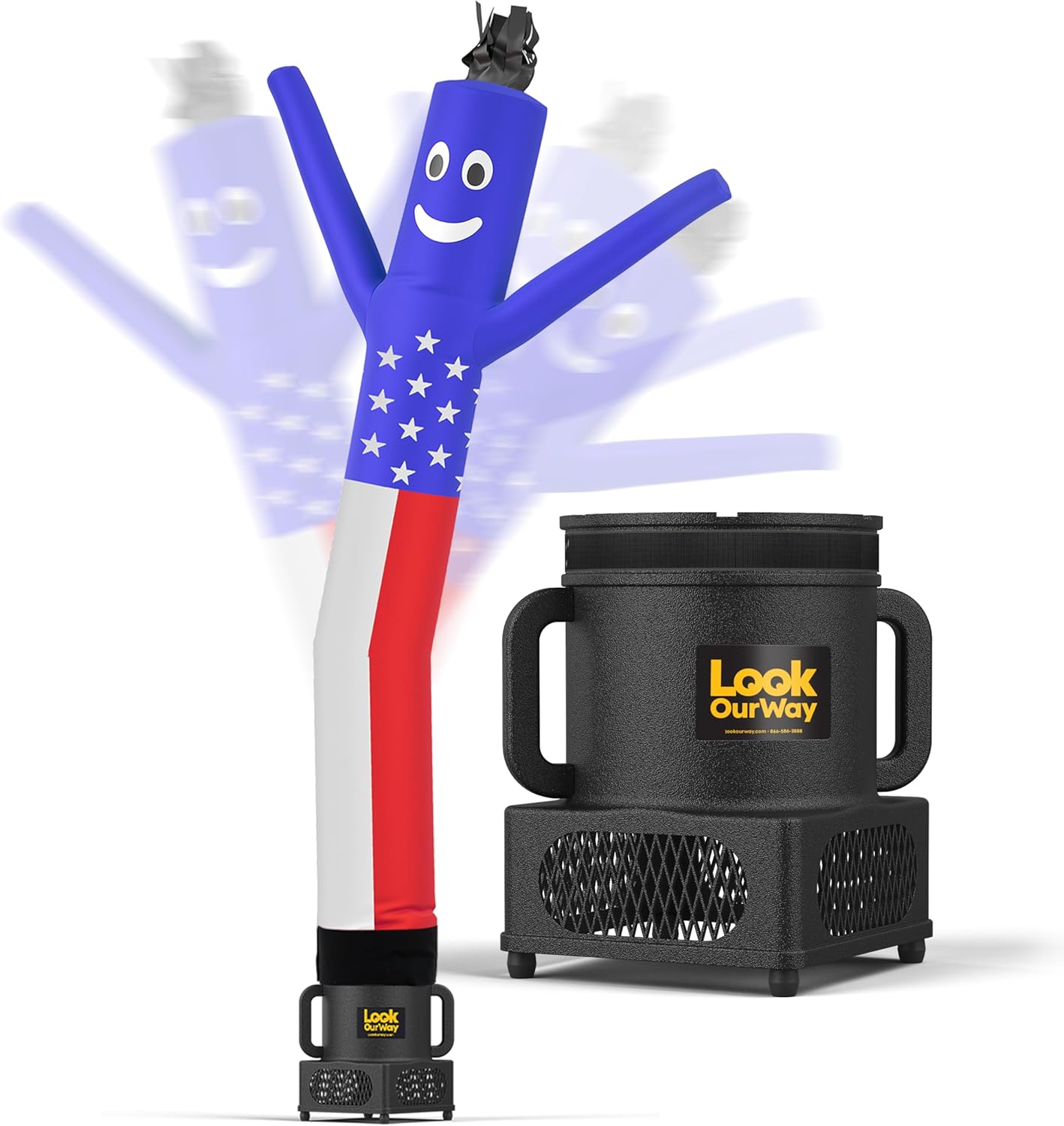Wacky Waving Inflatable Tube Guy - 7ft Air Dancer for Events