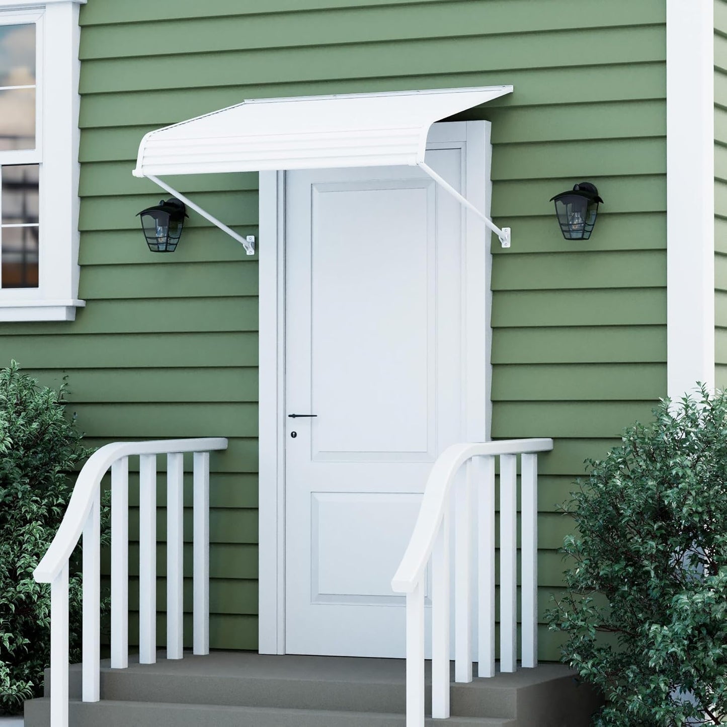 Durable PVC Awning for Door Entrance - Weather-Resistant Canopy 55ft