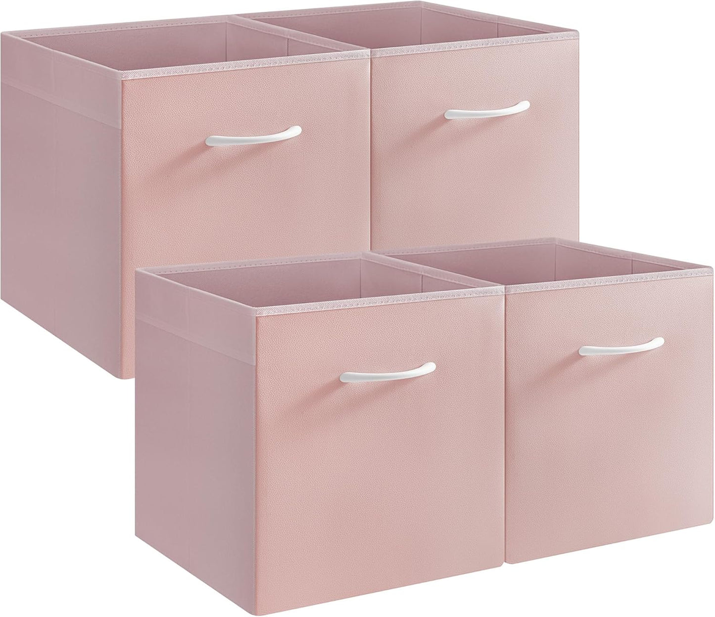 StorageWorks Pink Storage Cubes for Stylish Organization Needs