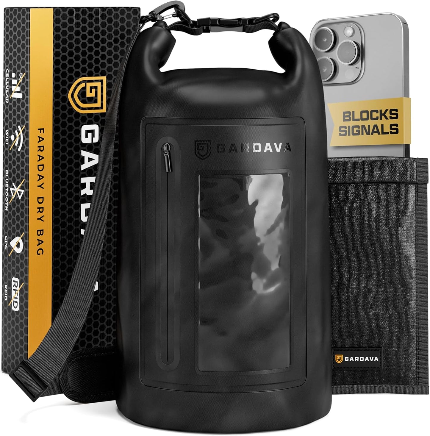 Faraday Bag for Laptops & Phones - Military Grade EMP Shield