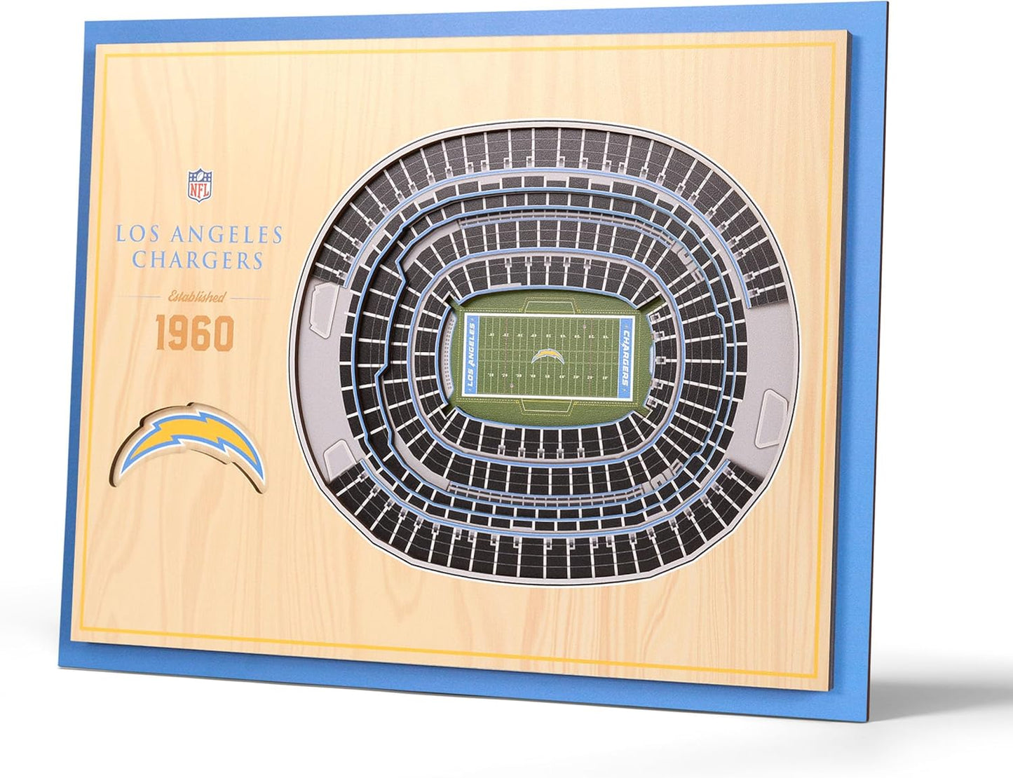 YouTheFan NFL 5-Layer StadiumView Wall Art for Fans
