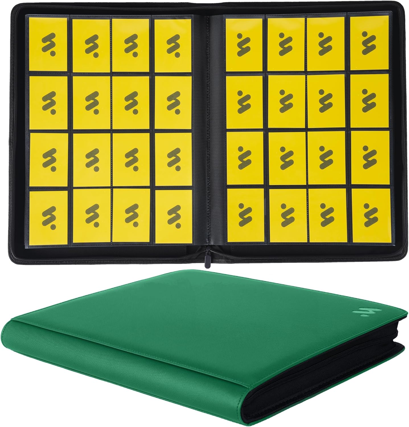 Premium 1000+ Pockets Card Binder for TCG - Dark Green
