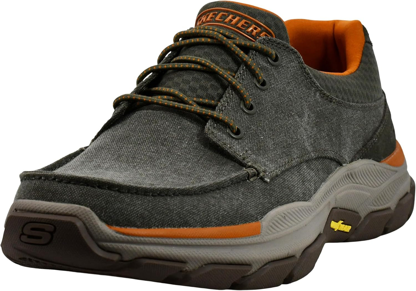 Skechers Mens Respected LoletoMoc Toe Bungee Lace Slip On Review