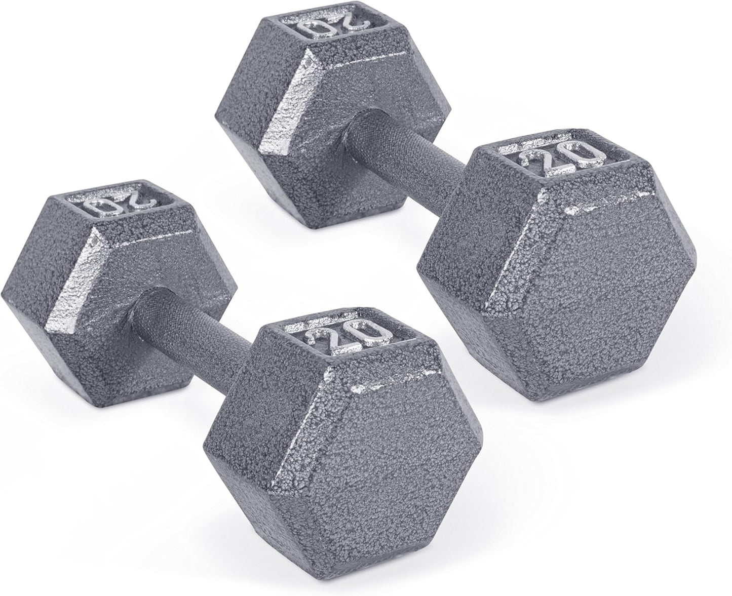 Versatile CAP Barbell Cast Iron Hex Dumbbells for All Workouts