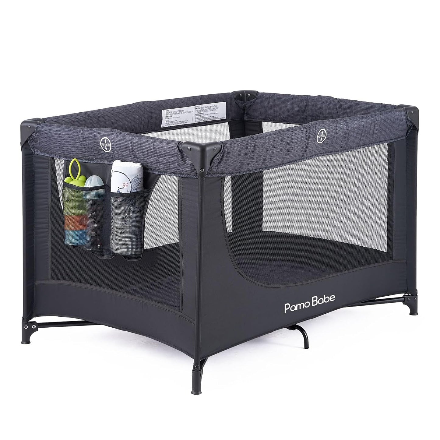 Pamo Babe Portable Crib Playpen - Sleep Anywhere in Style!