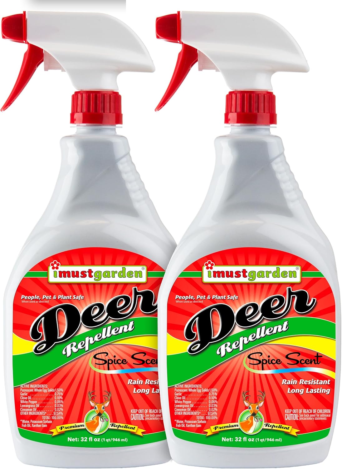 I Must Garden Deer Repellent - Natural Protection for Plants