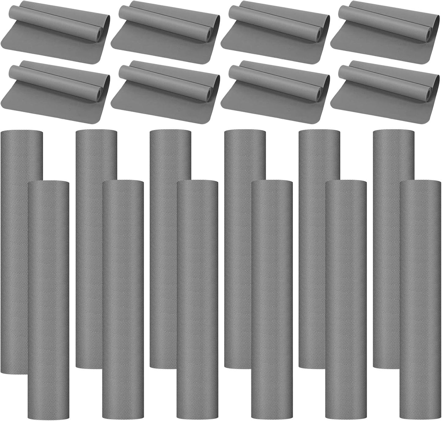 Non-Slip 4mm Yoga Mats Bundle - Bulk Pack by LEIFIDE