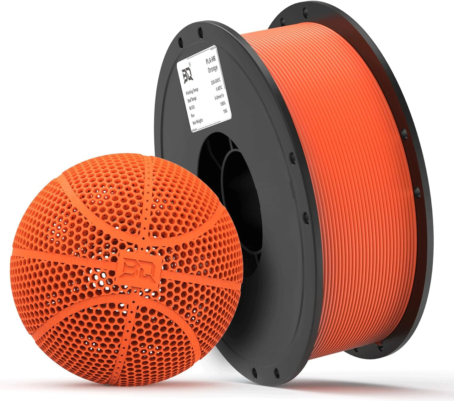 BIQU PLA-HR Flexible 3D Printer Filament for Airless Basketballs
