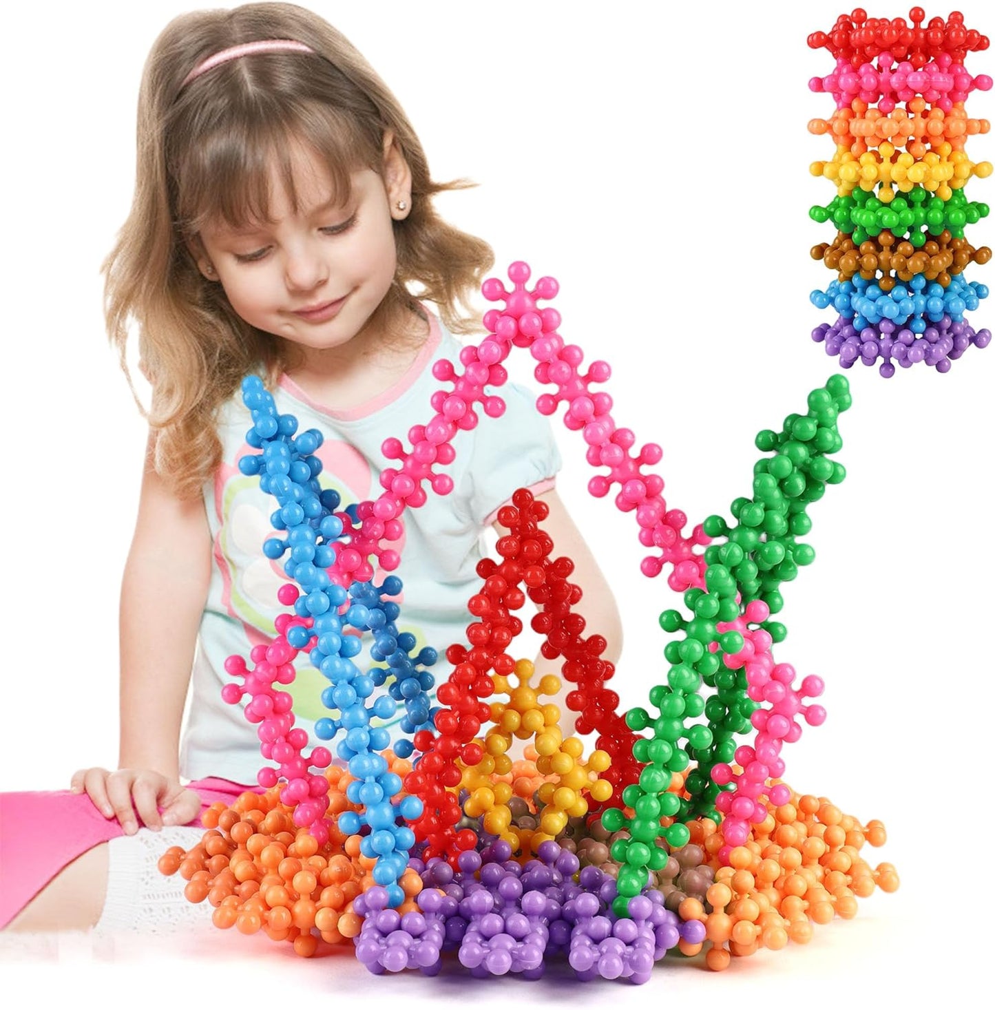 200-Piece TOMYOU Building Blocks: Safe STEM Fun!