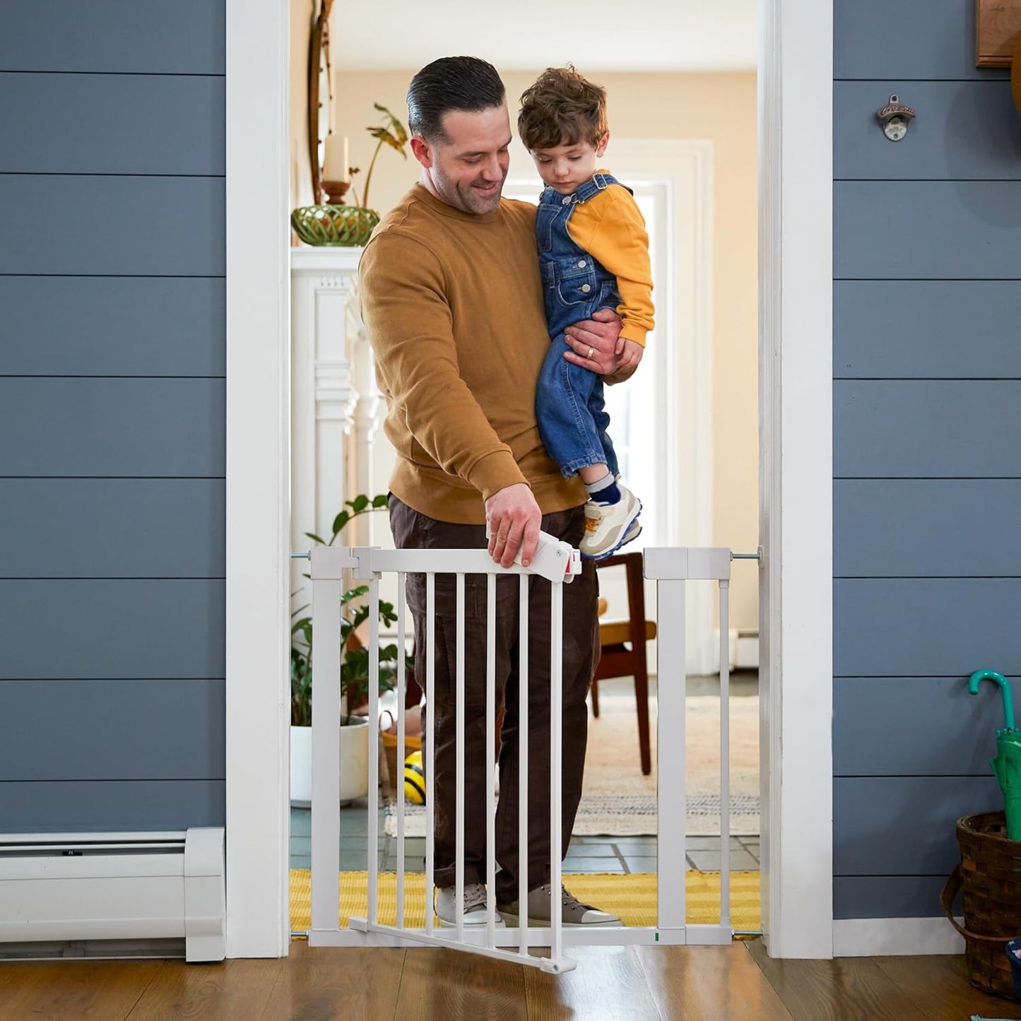 Safety 1st Pressure Mounted Baby Gates for Doorways with SecureTech