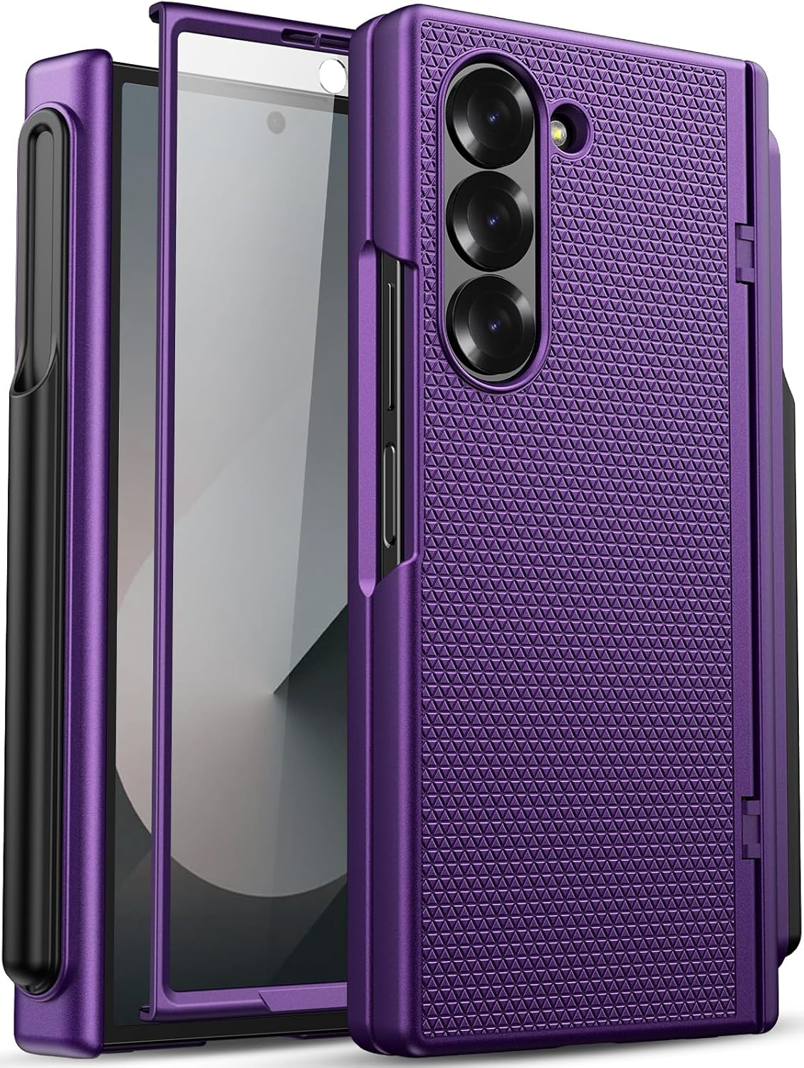 Samsung Galaxy Z Fold 6 Case with S Pen Holder and Protection