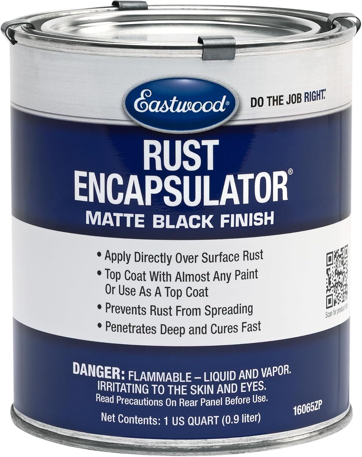Eastwood Black Rust Encapsulator Quart for Ultimate Protection