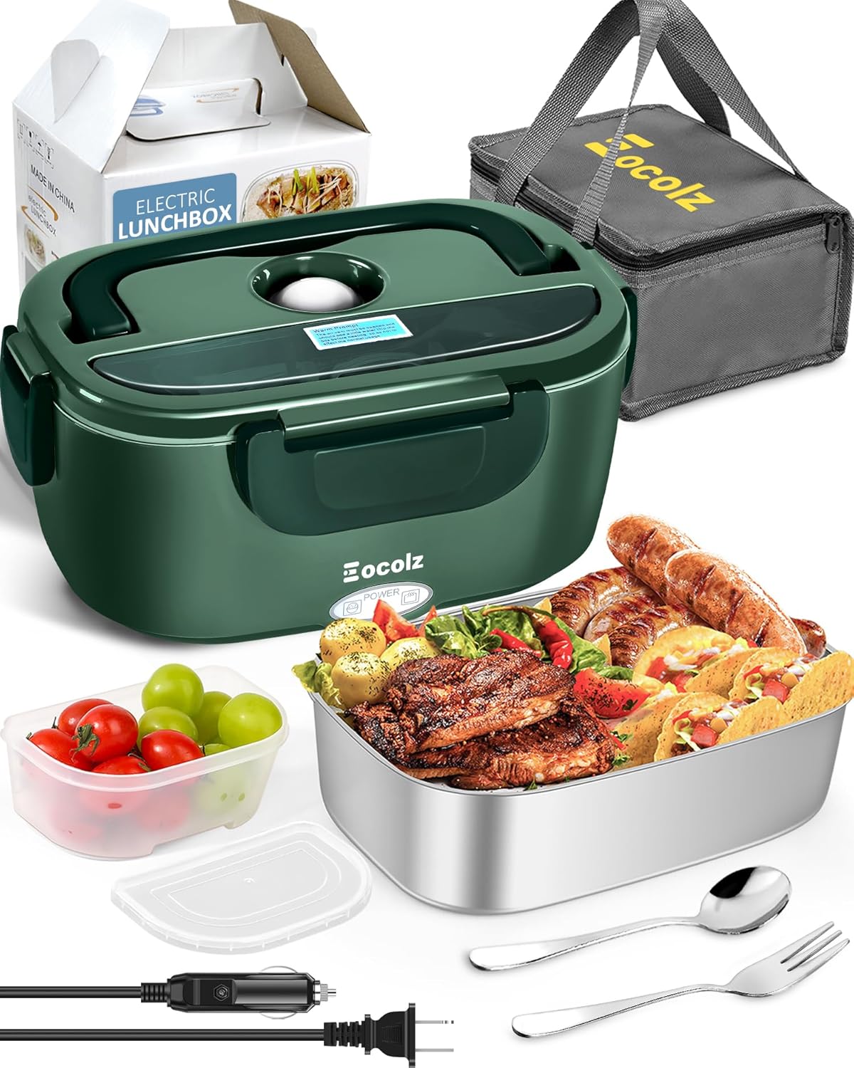 Portable Electric Lunch Box Warmer - 80W